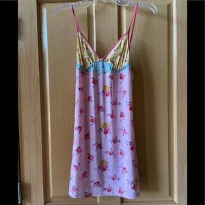 DKNY Slip Dress Nightgown Pretty Floral - Kind of Boho - Size M